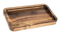 Rolling Tray aus Holz "Rolling Supreme" 23x14x2cm