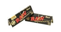 RAW Classic Black - unbleached - 1 1/4 - 50 Blättchen