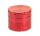 Pollinator Alugrinder "Coloured" 4 tlg. H:40mm D:50mm - Rot