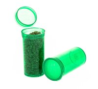 Kunststoffdose mit Pop Up Deckel - 48ml D:33mm H:70mm - Grün