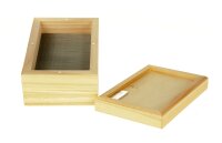 Black Leaf - Aufbewahrungsbox mit Pollensieb 23x21x7cm