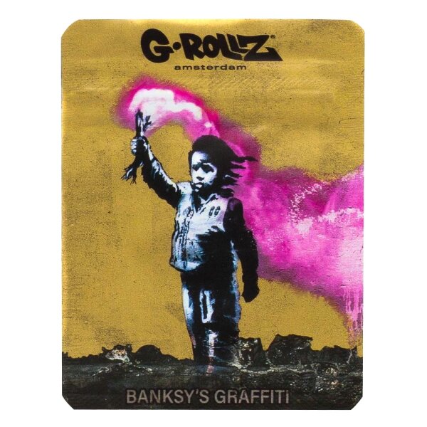 G-Rollz - Tütchen - Banksy´s Torch Boy -  85x65mm - 1 Stück