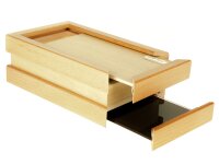 Black Leaf Siebschatulle /Pollenbox 200x120x75mm