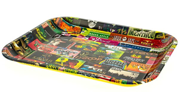RAW Rolling Tray "History" 34x28x2,5cm - Medium