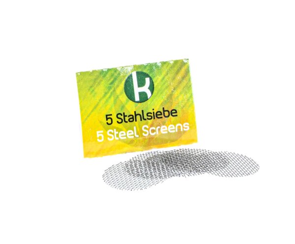 5 Stahlsiebe grob  20mm