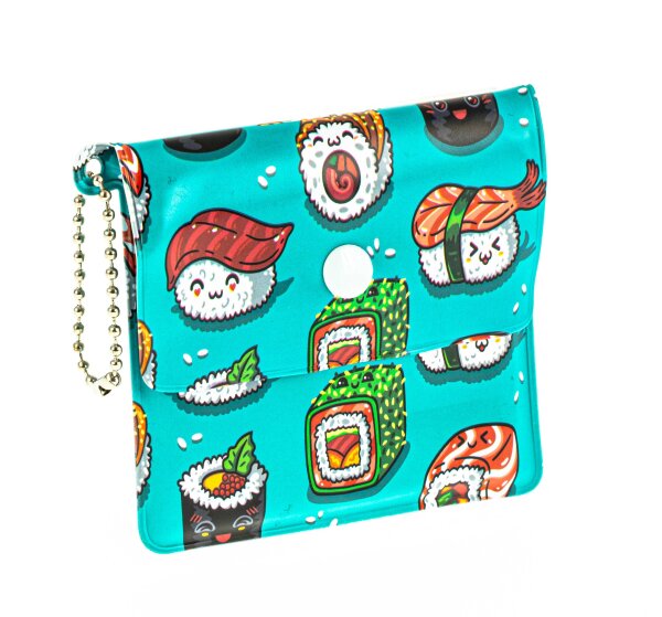 Belflam Taschenaschenbecher "Sushi" 80x78mm