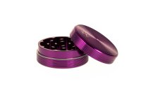 Alugrinder Black Leaf "Riffel" D:50mm - Violett