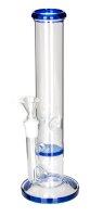 Black Leaf Glasbong - Honey Comb Percolator Blau - 14,5er...
