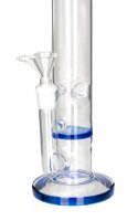 Black Leaf Glasbong - Honey Comb Percolator Blau - 14,5er...