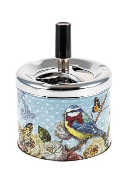 Angelo - Schleuderaschenbecher "Vögelchen" - H:12cm D:9,2cm