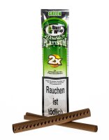 Blunt Wraps Double Platinum - Green (Apfel Martini)
