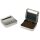 Champ High - Drehmaschine/Tabakbox mit Drehautomatik - 10,1x2,3cm - für Zigaretten 78mm - Silver ver