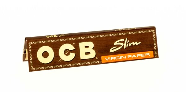OCB Virgin - unbleached - King Size Slim - 32 Blättchen