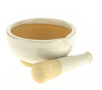 Keramik Mörser - groß - D:12cm