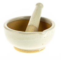 Keramik Mörser - groß - D:12cm