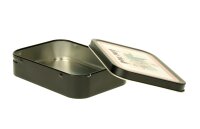 Metalldose - Homemade - 112x82x26mm - Schwarz mit Aufkleber