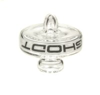 GHODT Carp Cap aus Glas mit Loch - Klar