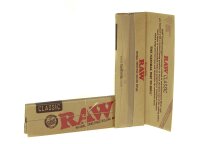RAW Classic - unbleached - King Size - 33 Blättchen