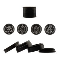 Amsterdam Pollinator Grinder - Ganesha, Om, Shiva Logo -...