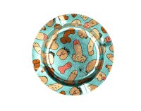 Metallaschenbecher "Dick Pattern" - metallic...