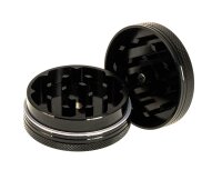 Black Leaf Alugrinder D:50mm Farbe: Schwarz