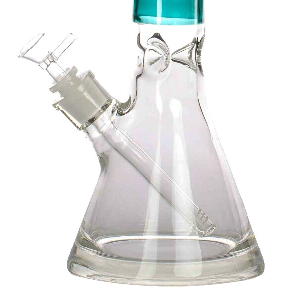 Amsterdam Glasbong 18,8er auf 14,5er - Heavy Beaker Series - Erlenmeyer - H:40cm D:50mm WS:7mm - Hal