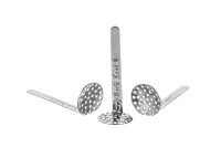 3er Paket Hängesiebe Stahl "Black Leaf"...