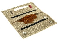 Champ - Tabaktasche  - 160x90mm - geriffelt - Beige