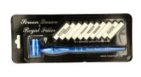 Screen Queen inkl. Royal Filter L:16cm - Blau