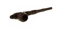 Holzpfeife/Kawum L:15cm - verziert