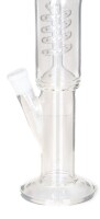 Deamliner Glasbong 18,8er - H:30cm D:40mm mit  Spiral-Percolator / Gerade - ICE
