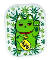 Fire Flow Rolling Tray - Maneki Neko (Glückskatze) -...