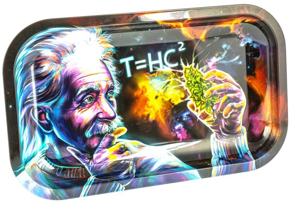Rolling Tray - T= HC2 Einstein - Black Hole - 27x16x1cm - Small