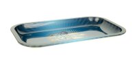 Rolling Tray - Hamsa Blue (Hand) - 27x16x1cm - Small