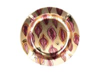 Metallaschenbecher "Pussy Pattern" - metallic...