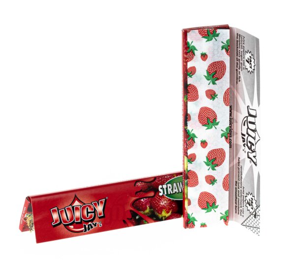 Juicy Jay´s - King Size Slim - Strawberry - 32 Blättchen