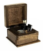 Trickbox - Aufbewahrungsbox aus Mango 10 x 10 x 6,5cm