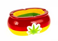 Keramik/Windaschenbecher "Rasta Leaf"...