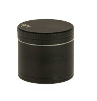Alugrinder / Pollinator Black Leaf D:49mm - Matt Schwarz