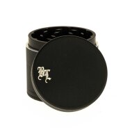 Alugrinder / Pollinator Black Leaf D:49mm - Matt Schwarz