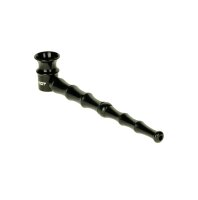 Purpfeife Bambus "GHODT" L:13cm - Schwarz