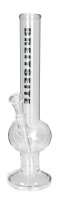Breitseite Glasbong 18,8er - Bowl H:42cm D:50m WS:3,2mm -...