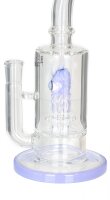 Glasbong Black Leaf "Oktopus Showerheadperc" H:28cm NS:18,8mm - Lila