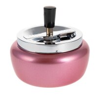 Angelo Schleuderaschenbecher Pink/Metallik D:12,5cm - Metall