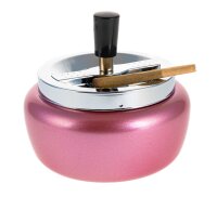 Angelo Schleuderaschenbecher Pink/Metallik D:12,5cm - Metall