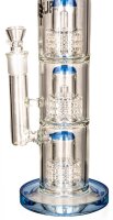 Blaze Glasbong 18,8er - 3x Trommerpercolator - H:39,5cm...
