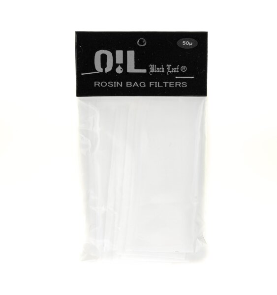Oil Black Leaf Rosin Bag Filterbeutel 50µm M (110x50mm) - 10er Pack