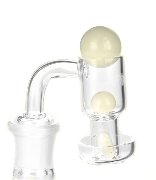 Heisenberg - Terp Slurper Banger mit Carb Cap - Glow in the Dark:Blau