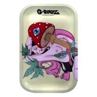 G-Rollz Rolling Tray - Mushroom Lover - 17,5x27,5cm - Small