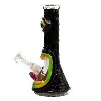 Grace Glass Glasbong 18,8er - Monster Halloween  - H:32cm D:50mm WS:7mm - ICE